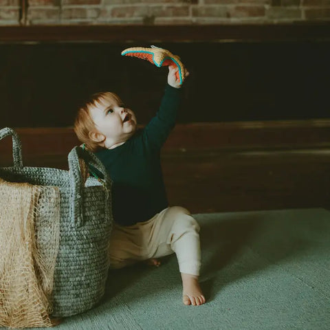 Yarn Rattle - Starfish