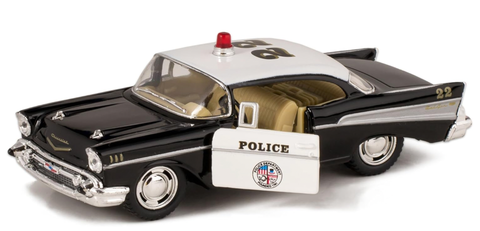 Toy Car - 5" Chevrolet Bel Air Police Cruiser