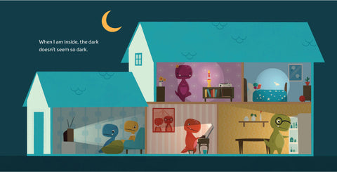 Book (Hardcover) - Tiny T. Rex and the Very Dark Dark