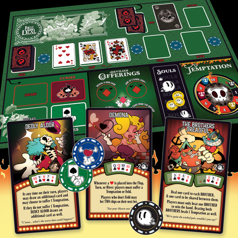 Hell of a Deal - Co-op poker against the Devil and his goons