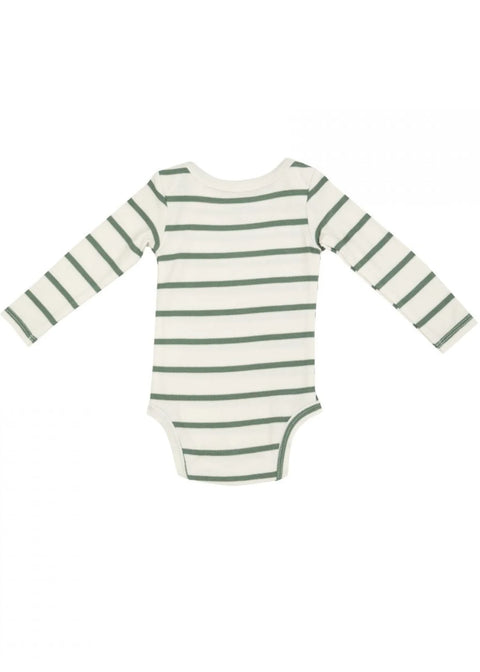 Onesie - Oil Green & Sugar Swizzle