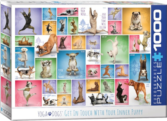Puzzle - Yoga Dogs (1000pc)