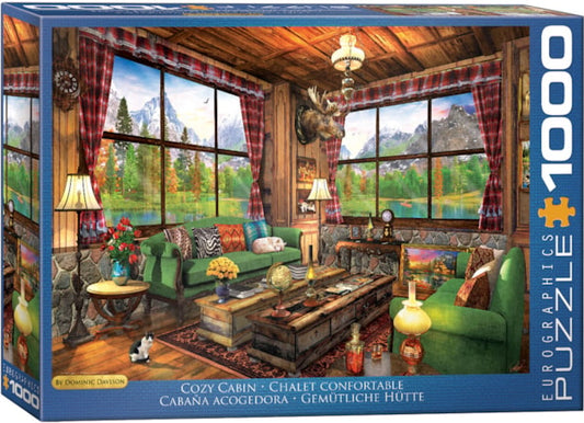 Puzzle - Cozy Cabin (1000pc)