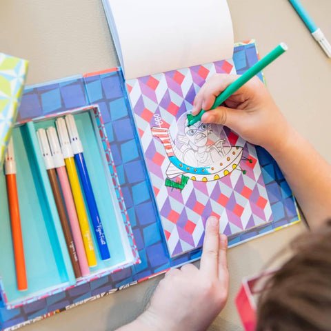 Activity Book - SciFi Fun 3D Coloring Set