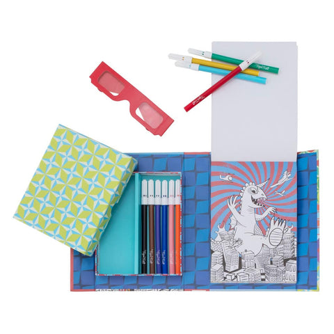 Activity Book - SciFi Fun 3D Coloring Set