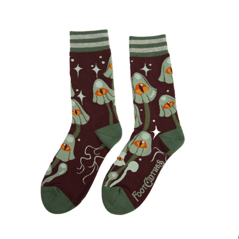 Crew Socks - Mystic Mushrooms
