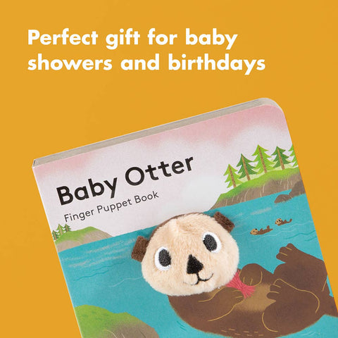 Board Book - Baby Otter Finger Puppet