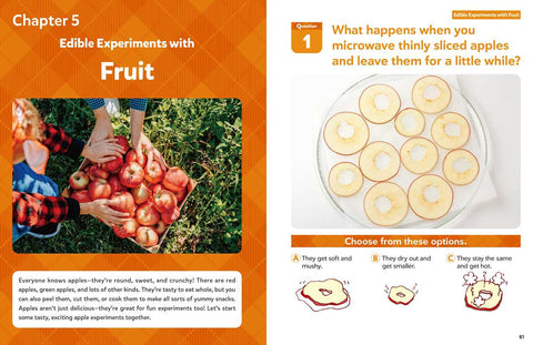 Edible Experiments: Kitchen Science for Kids by Sachiko Murakami: Paperback; 160 pages / English