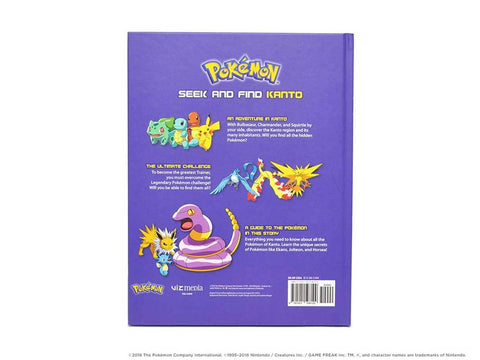 Book (Hardcover) - Pokémon Seek and Find: Kanto