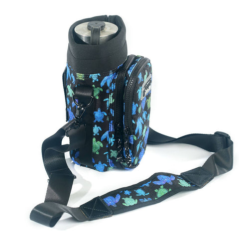 Water Bottle Carrier - Turtle Tide