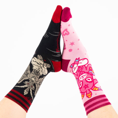 Crew Socks - Cute Baphomet