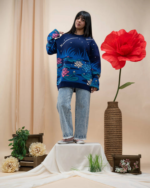 Sweater - Water Lily