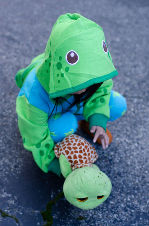 Backpack Hoodie - Sea Turtle