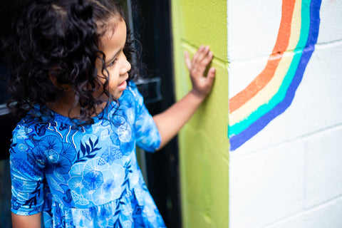 Skater Dress - Mushroom Forest