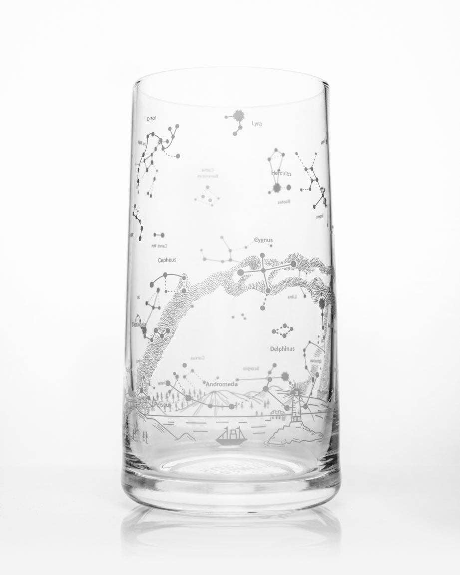 Drinking Glass - Night Sky