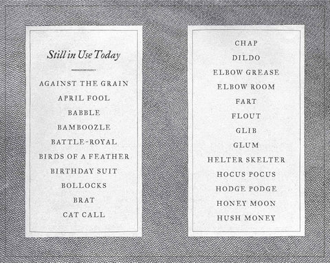 Book (Hardcover) - A Pocket Dictionary of the Vulgar Tongue