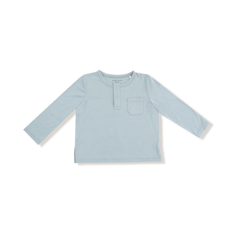 Henley Top (Long Sleeve) - Jadeite