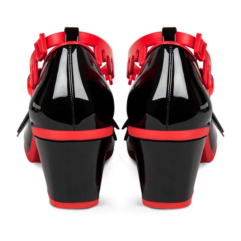 Women's Shoe - Chocolaticas® Mid Heels Mina Mary Jane Pump