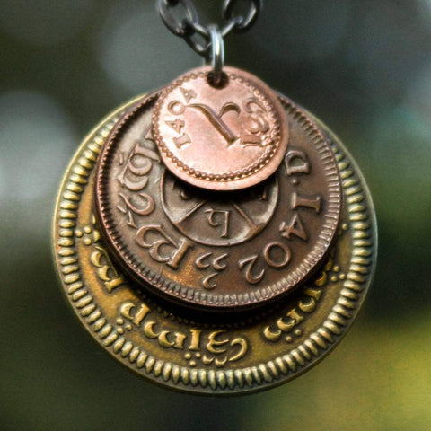 Necklace - The Shire Layered Coin Necklace
