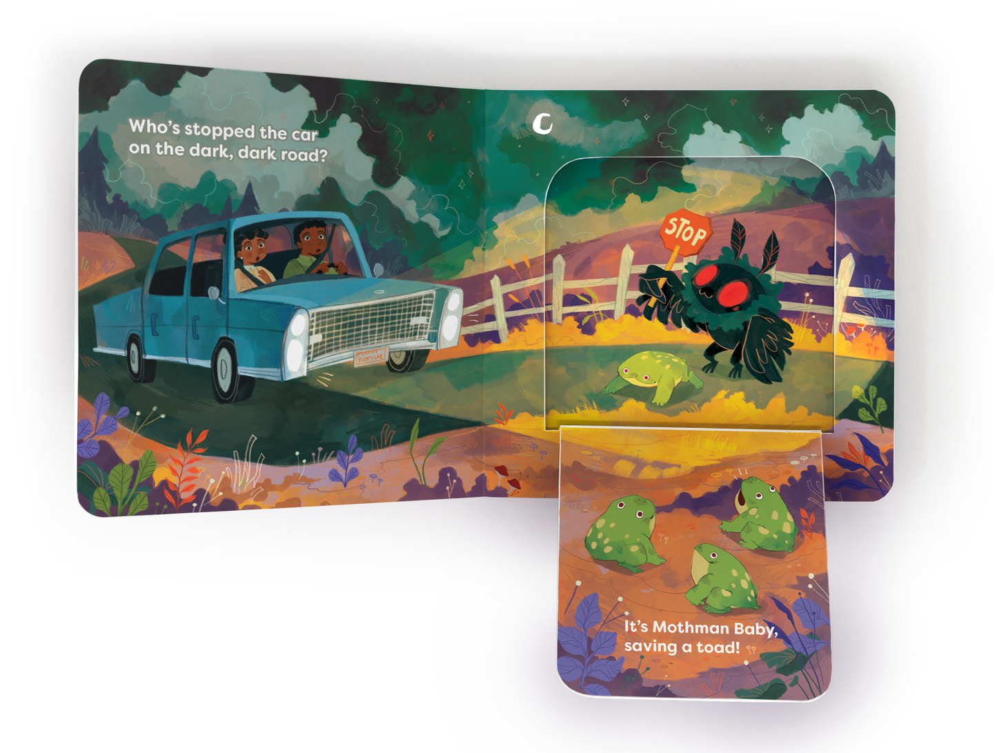 Board Book - Mothman Baby!: A Hazy Dell Flap Book