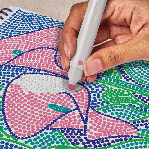 FlowArt -Dot by Letter: Botanicals