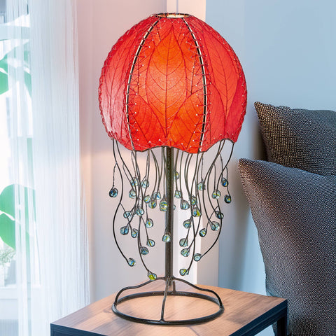 Table Lamp - Jellyfish Red