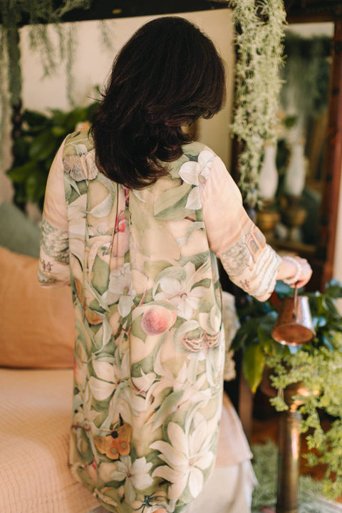 Artist Dress Tunic with Pockets - Fleur De Soleil
