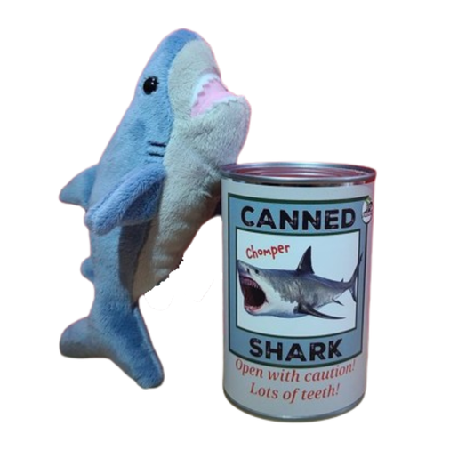 Stuffed Animal - Compers the Canned Shark