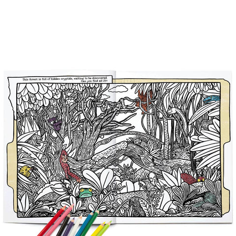 Coloring & Activity Book - Legendary Monsters Cryptids