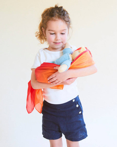 Enchanted Playsilks - Fire (100% Silk Natural)