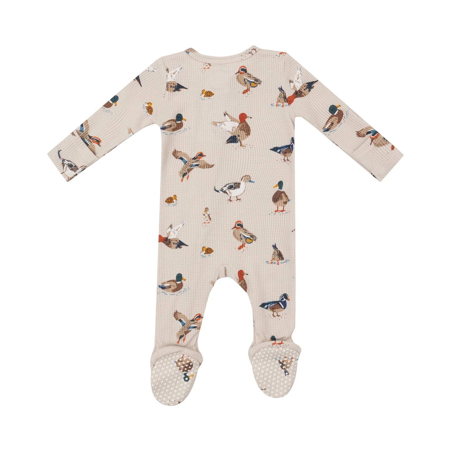 Footie (2 Way Zipper) - Ducks