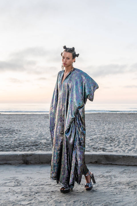 Caftan - Goddess Waist in Opal Mirage