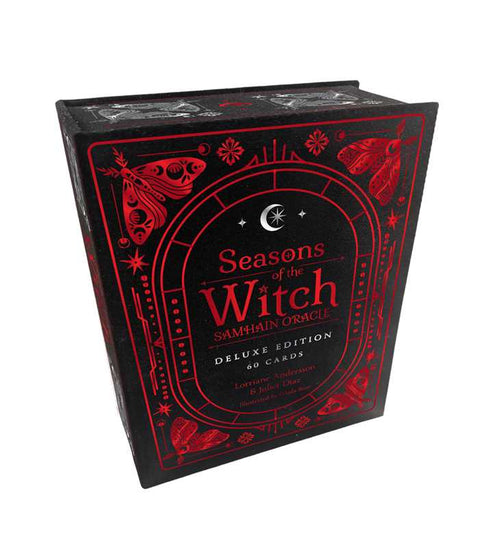 Seasons of the Witch: Samhain Oracle DELUXE EDITION by Lorriane Anderson: Flashcards; 184 pages / English