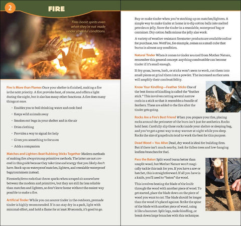 Book (Paperback) - Outdoor Survival Quick Guide