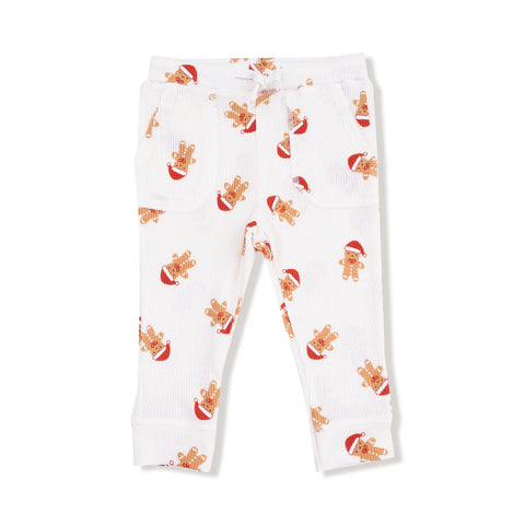 Waffle Jogger Pant - Gingerbread