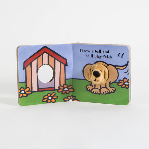 Board Book - Little Puppy Finger Puppet Book