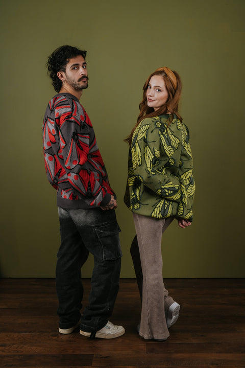 Sweater - Cinnabar Moth