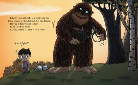 Book (Hardcover) - Boy Who Cried Bigfoot! by Scott Magoon