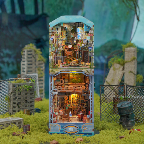 DIY Book Nook Kit - Haven Zero with Dust Cover