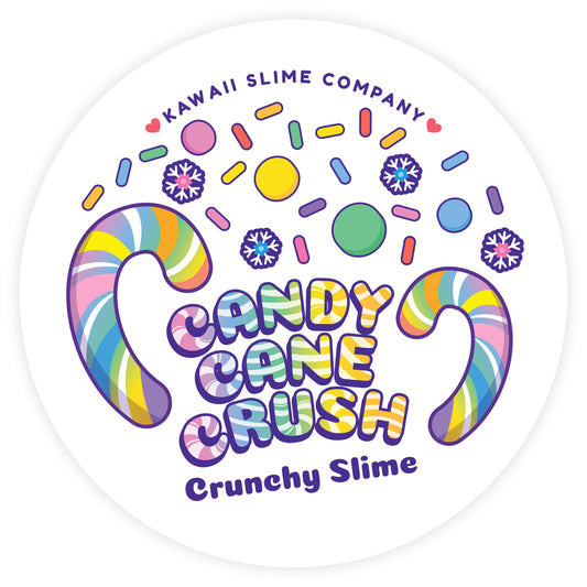 Slime - Candy Cane Crush Crunchy