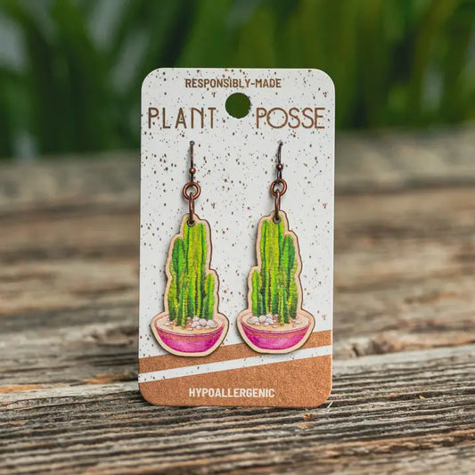 Dangle Earrings - Peruvian Cactus