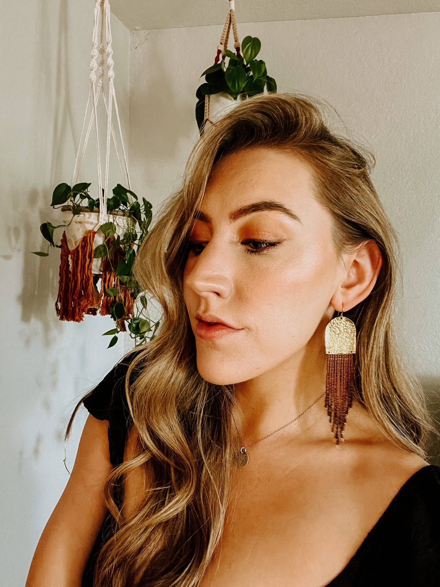 Earrings - Golden Hour Set In Rust