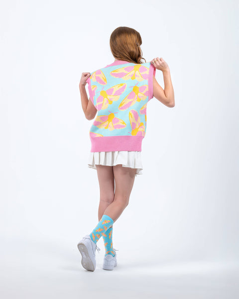 Socks - Rosy Maple Moth