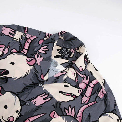 Button Up Shirt - All the Possum-bilities