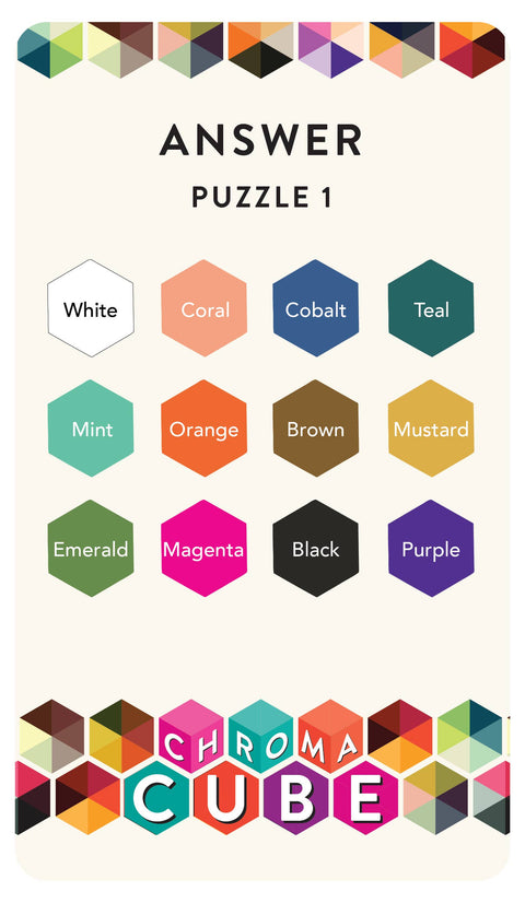 Game - Chroma Cube: Single Player Logic Game