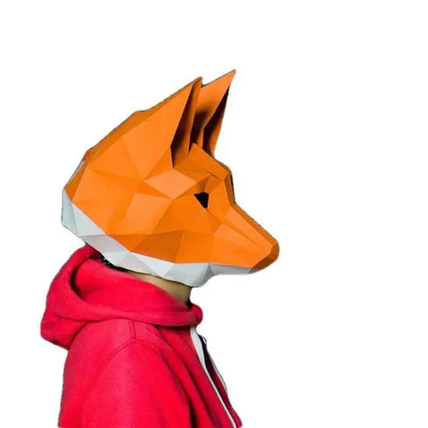 3D PaperCraft - Fox Mask