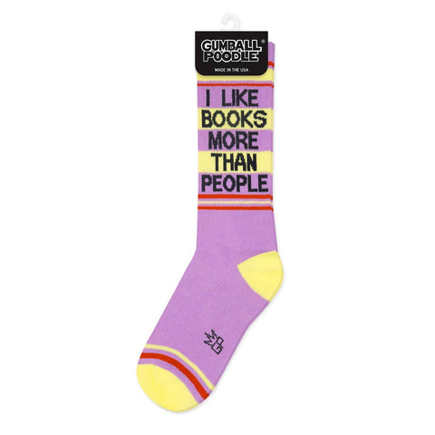 Socks - I Like Books More Than People