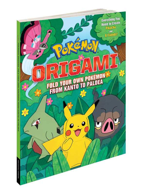 Book (Paperback) - Pokémon Origami: Fold Your Own Pokémon from Kanto to Paldea