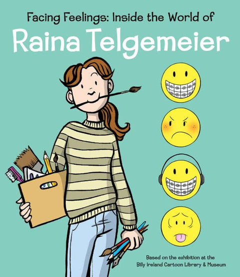 Book (Hardcover) - Facing Feelings: Inside the World of Raina Telgemeier