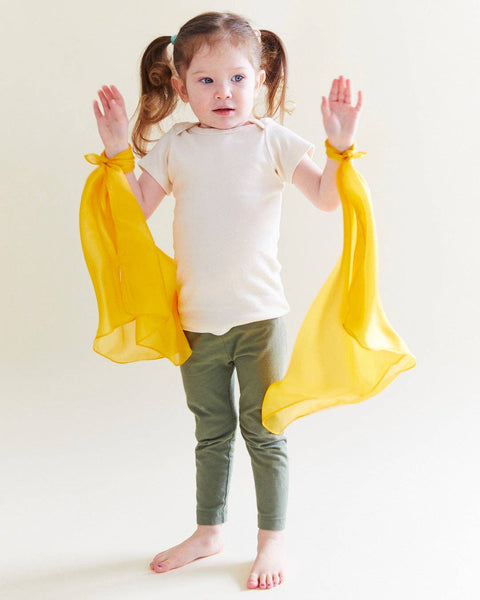 Mini Playsilks - Rose (100% Natural Silk)